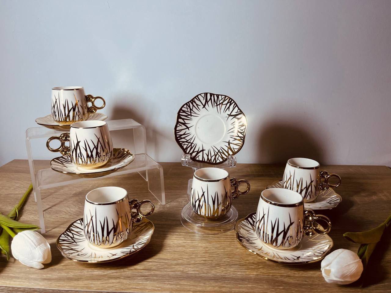 طقم قهوه بورسلين