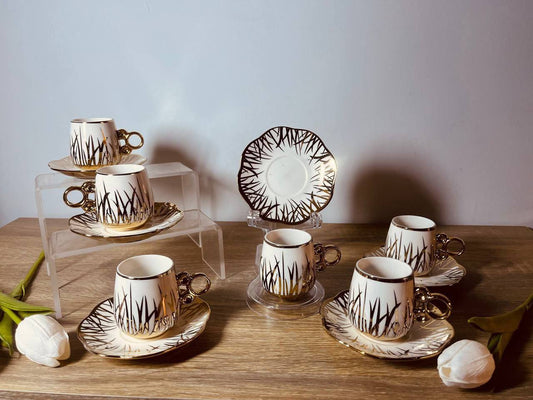 طقم قهوه بورسلين