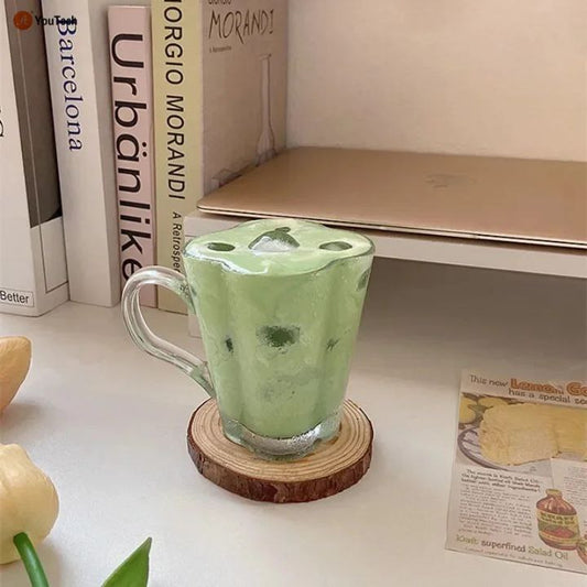 طقم مج زجاج 6 قطع