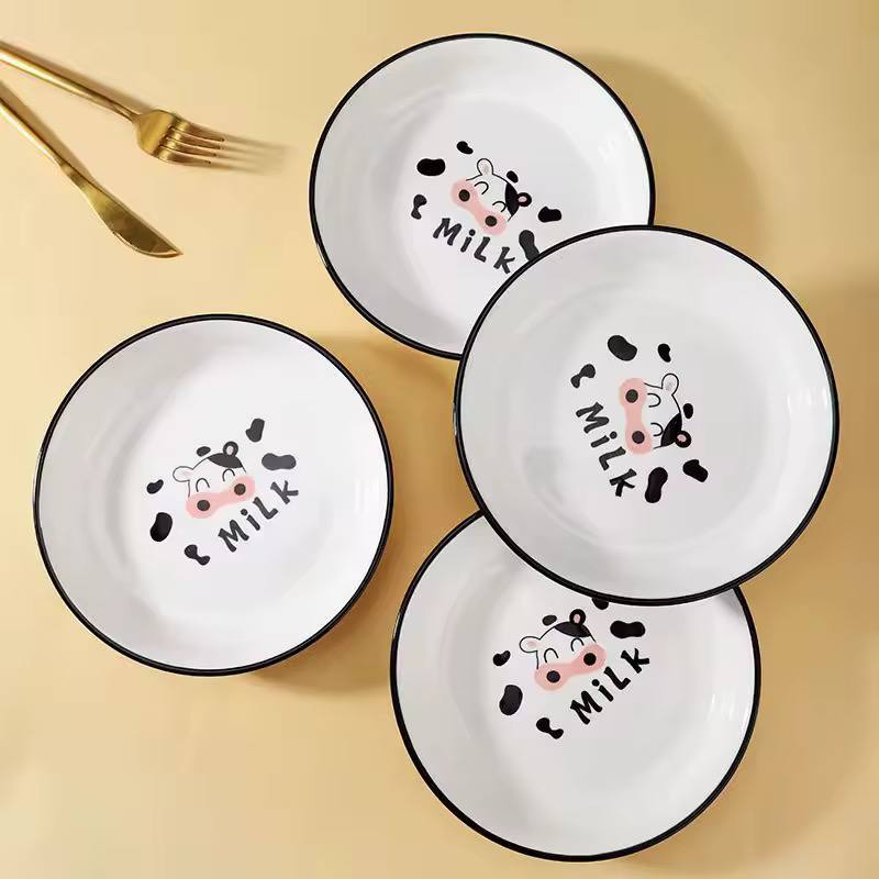 طبق بورسلين 18 سم