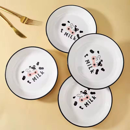 طبق بورسلين 18 سم